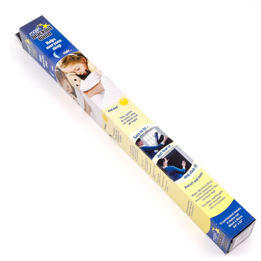 Magic Whiteboard Magic Blackout Blind A1 Black 10 Sheets per Roll