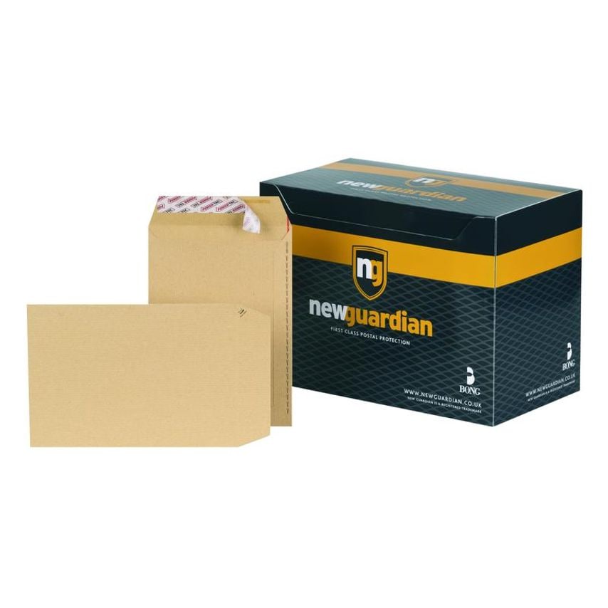 New Guardian New Guardian Pocket Envelope C5 Peel and Seal Plain Power-Tac Easy