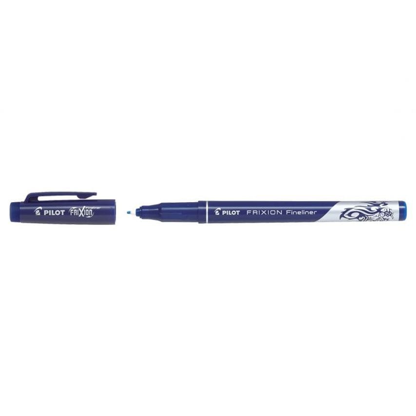 Pilot Frixion Pilot FriXion Erasable Fineliner Pen 1.3mm Tip 0.45mm Line Blue (P