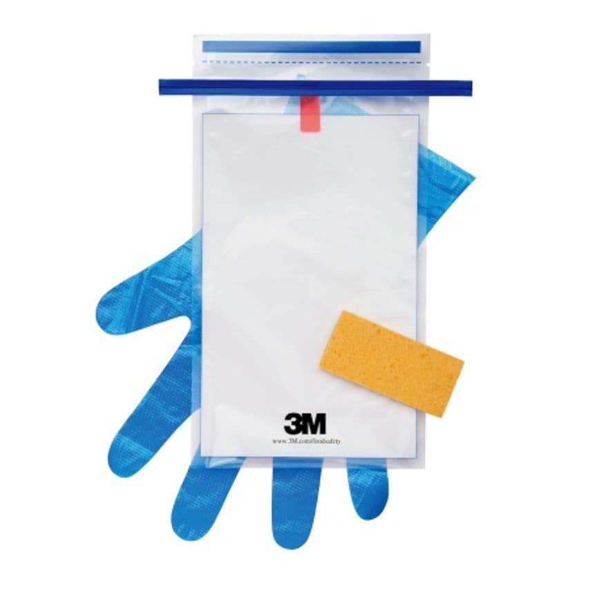 3M 3M Hydrated-Sponge, 1.5 x 3 Sponge with 10mL Neutralizing Buffer, 5 bags of 2