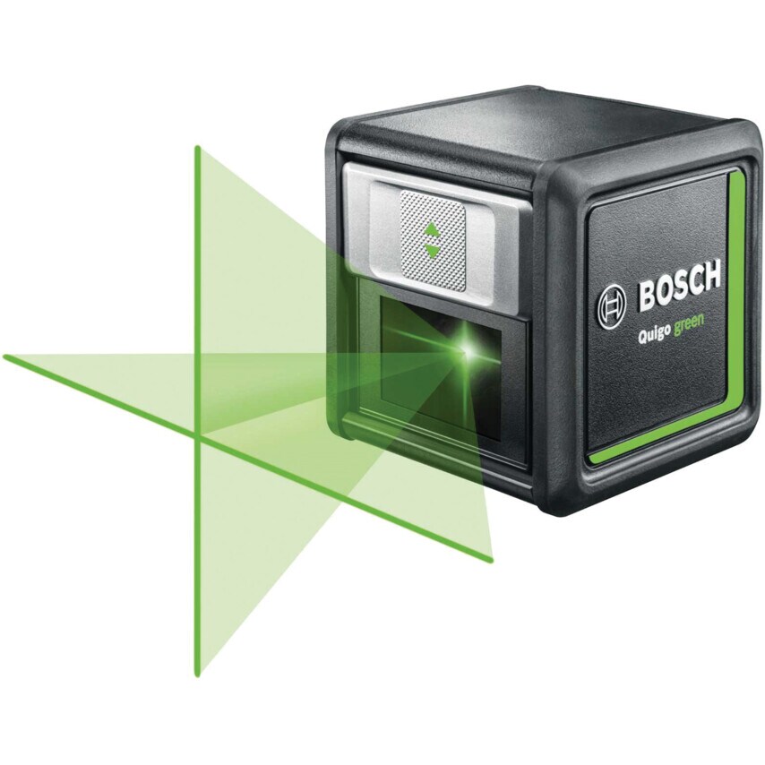 Shop Bosch Cross Line Laser, Green Laser Levels & Receivers Zoro UK