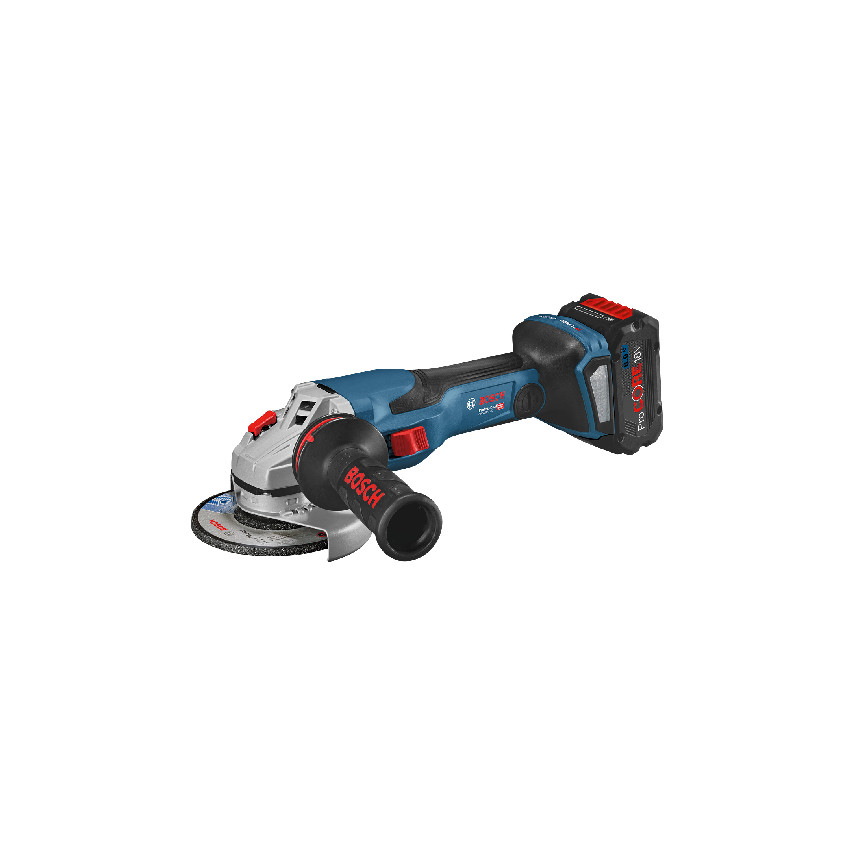 Bosch GWS 18V-15 SC 125MM Biturbo Cordless Brushless Angle Grinder in L-BOXX, Bo