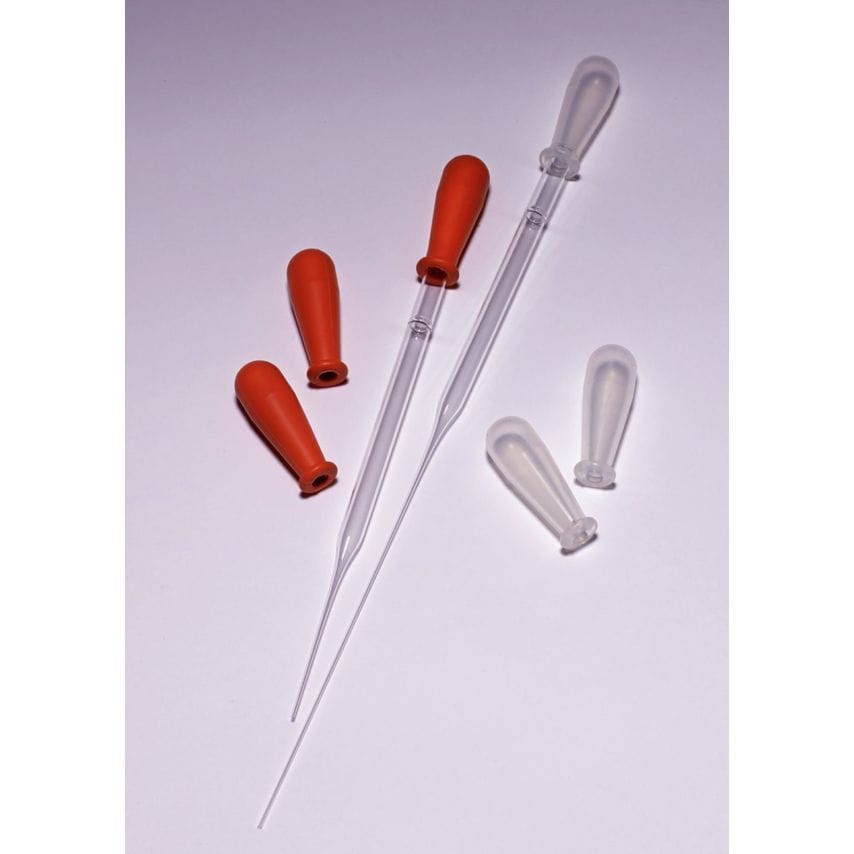 MBL MBL 230mm Unwadded Glass Pasteur Pipette PK1000