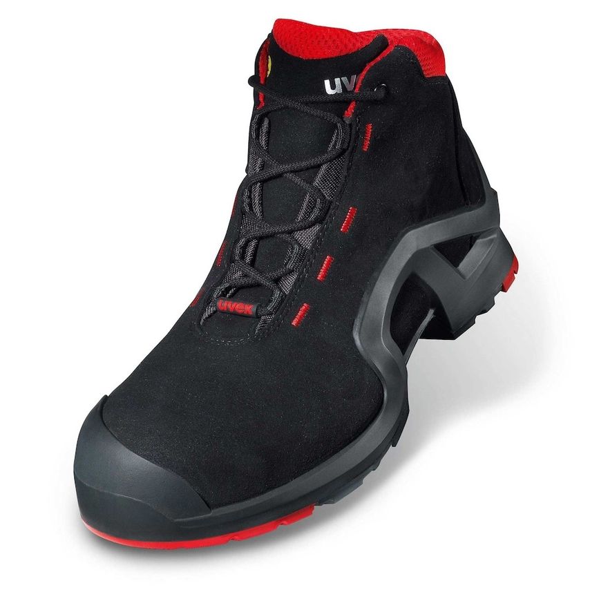 uvex 1 X-tended Support Safety Boots Size 8 PR