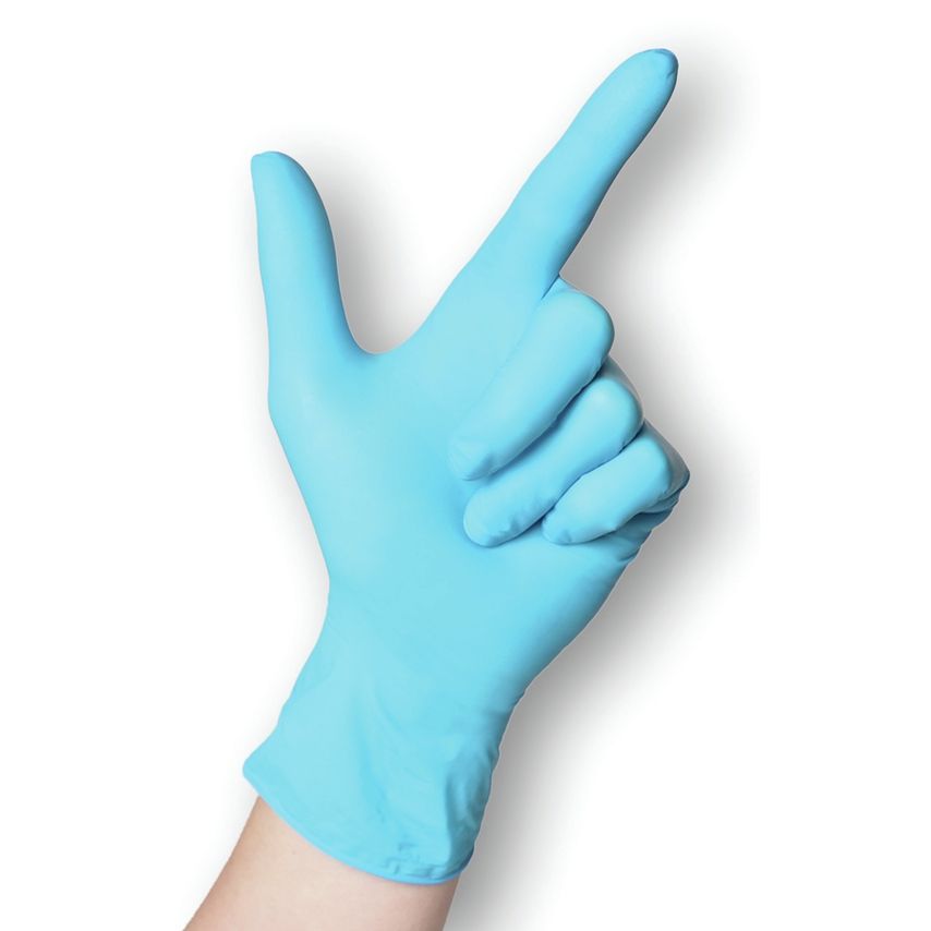 Sempermed Sempercare Nitrile Disposable Gloves Blue Small - Case Qty, Pack of 10