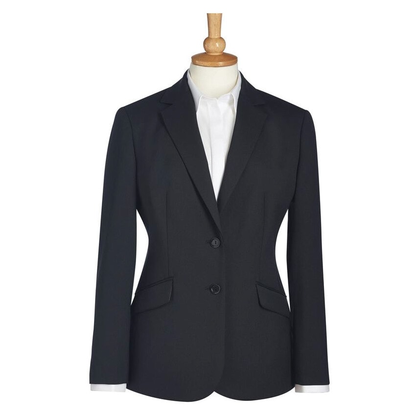 Brook Taverner Women's Size 14R Black Connaught Suit Jacket