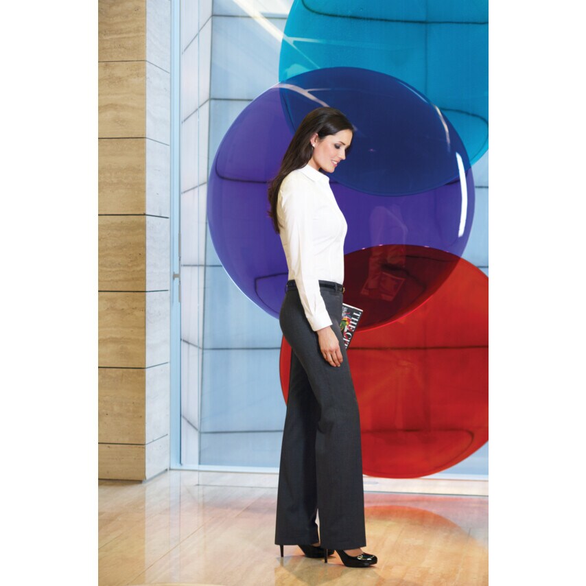Brook Taverner Women's Size 12S Charcoal Grosvenor Trouser