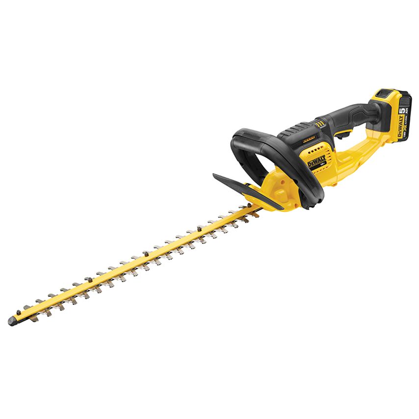 DCM563P1 Hedge Trimmer 18V 1 x 5.0Ah Li-ion DEWDCM563P1