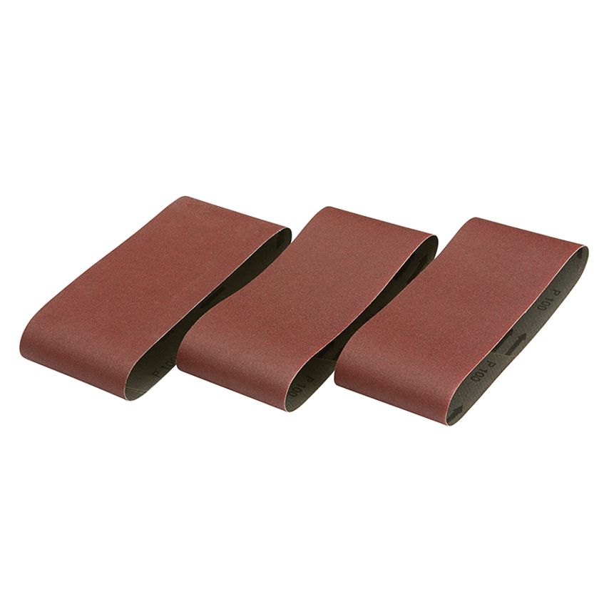 Sanding Belts, Pack of 3