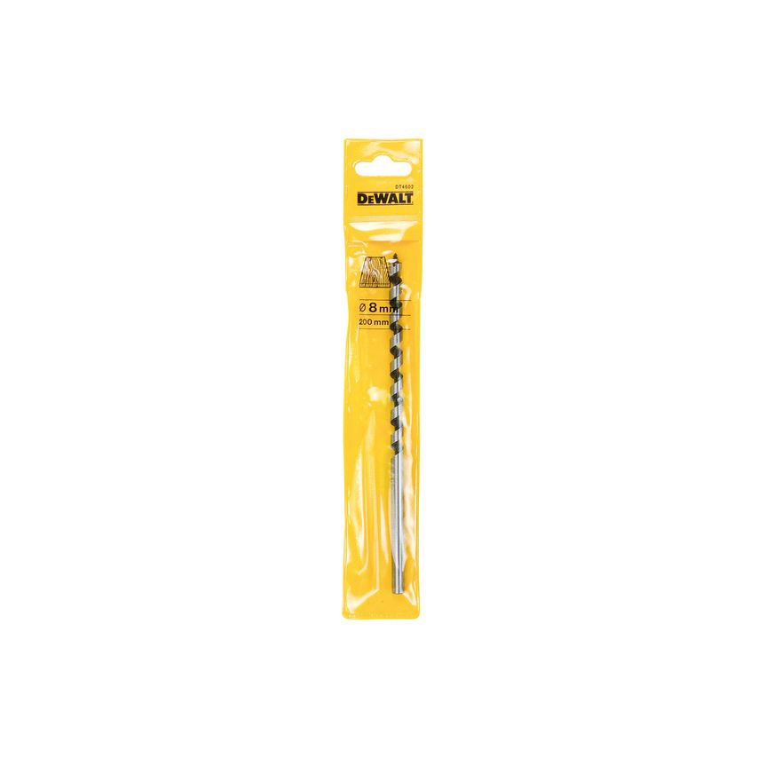 DeWalt Wood Auger Drill Bit 8 x 200mm