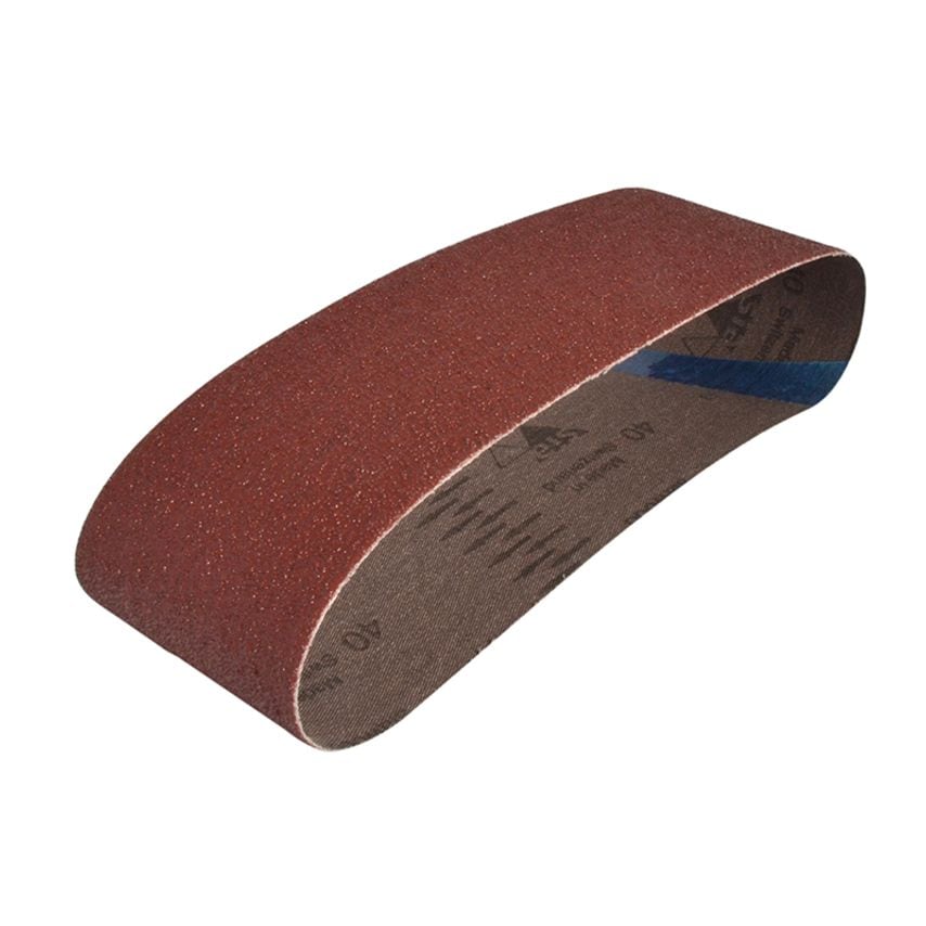Faithfull Cloth Sanding Belt 533 x 75mm Coarse 60G (Pack 3) FAIAB75533C