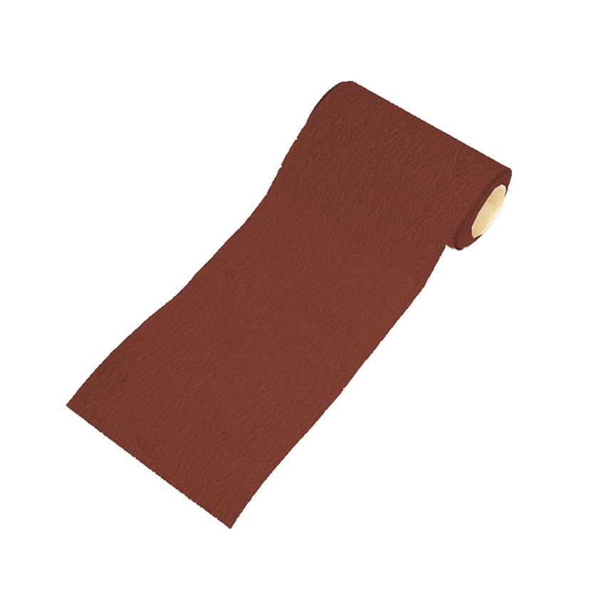 Faithfull Aluminium Oxide Sanding Paper Roll Red Heavy-Duty 115mm x 50m 60G FAIA