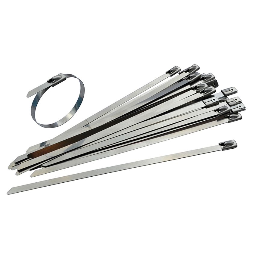 Faithfull Stainless Steel Cable Ties 7.9 x 680mm (Pack 50) FAICT68079SS