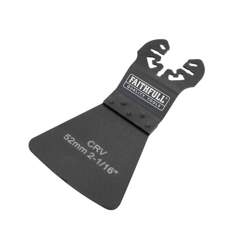 Multi-Functional Tool Flexible CrV Scraper 52mm FAIMFSCR52
