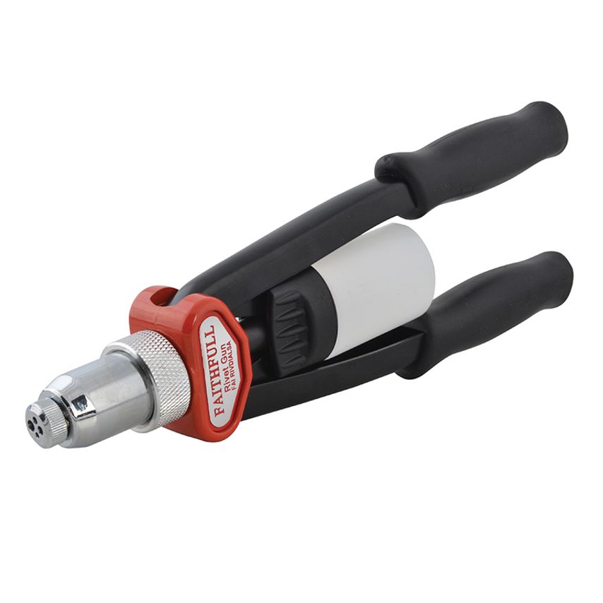 Shop Faithfull HeavyDuty Dial Head Hand Riveter Short Arm FAIRIVDIALSA Air Riveters Zoro UK