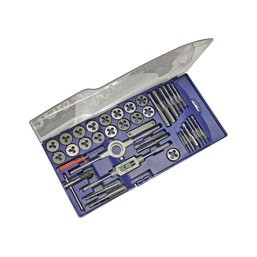 Shop Faithfull Metric Tap & Die Set of 39 Carbon Steel FAITAPDSET39