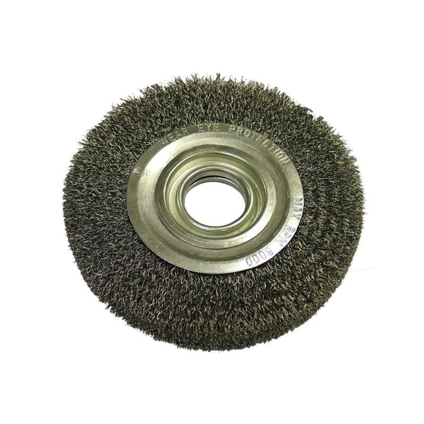 Shop Faithfull Wire Wheel 150 X 23MM, 32MM Bore, 0.30MM Wire Wire Wheels & Brushes Zoro UK