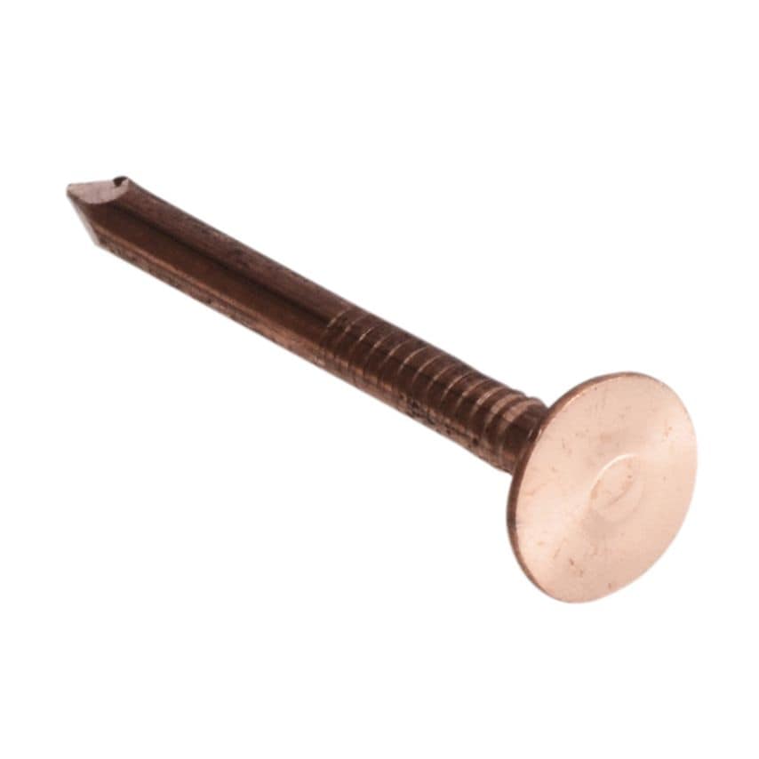 Forgefix Multi-Purpose Clout Nails Copper 30 x 3.0mm (1kg Bag) FORC330CB1