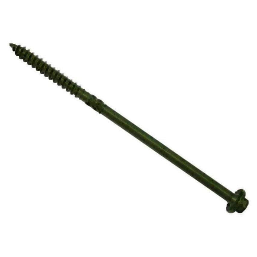 Forgefix Coach Screw Hexagon Head Single Thread ZP M10 x 40mm Bag 10 FORCS1040M