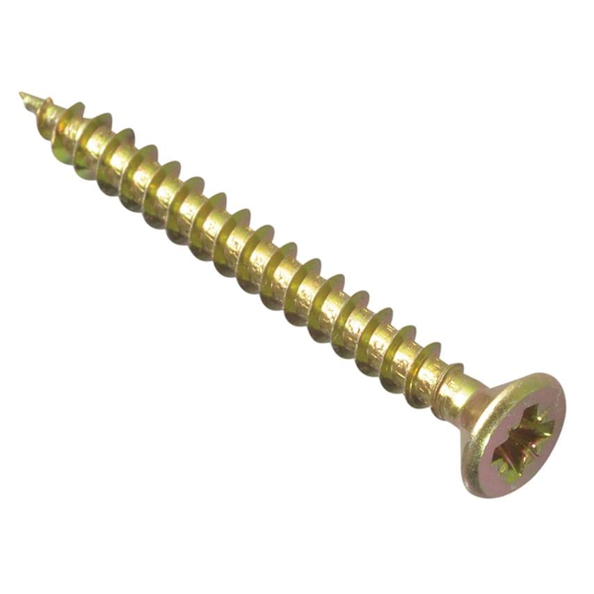Forgefix Multi-Purpose Pozi Compatible Screw CSK ST ZYP 4.5 x 40mm Box 200 FORMP