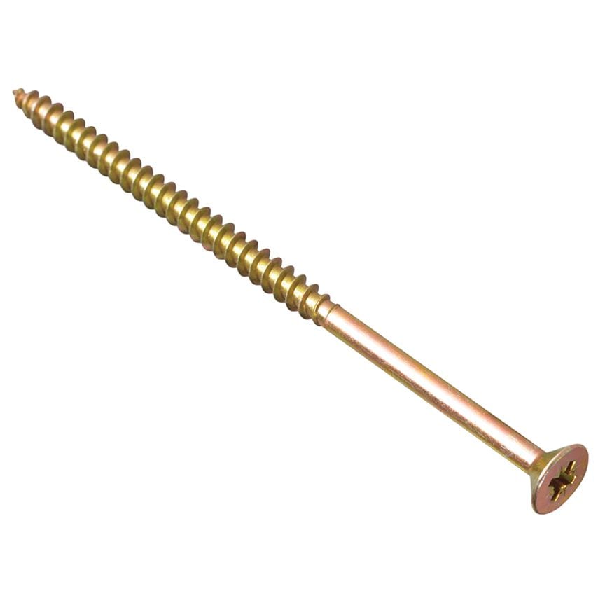 Forgefix Multi-purpose Pozi Compatible Screw Csk ST ZYP 6.0 X 100MM Box 100