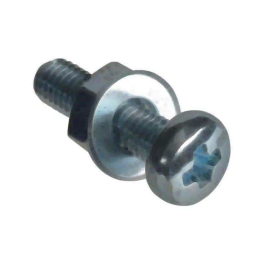 Forgefix Machine Screw Pozi Compatible CSK ZP M6 x 30mm Bag 25 FORMSCSK630M