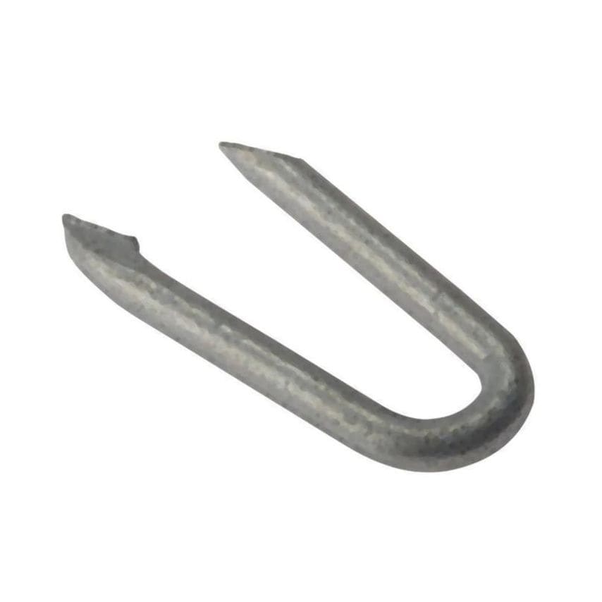 Forgefix Netting Staple Galvanised 30MM Bag Weight 250G