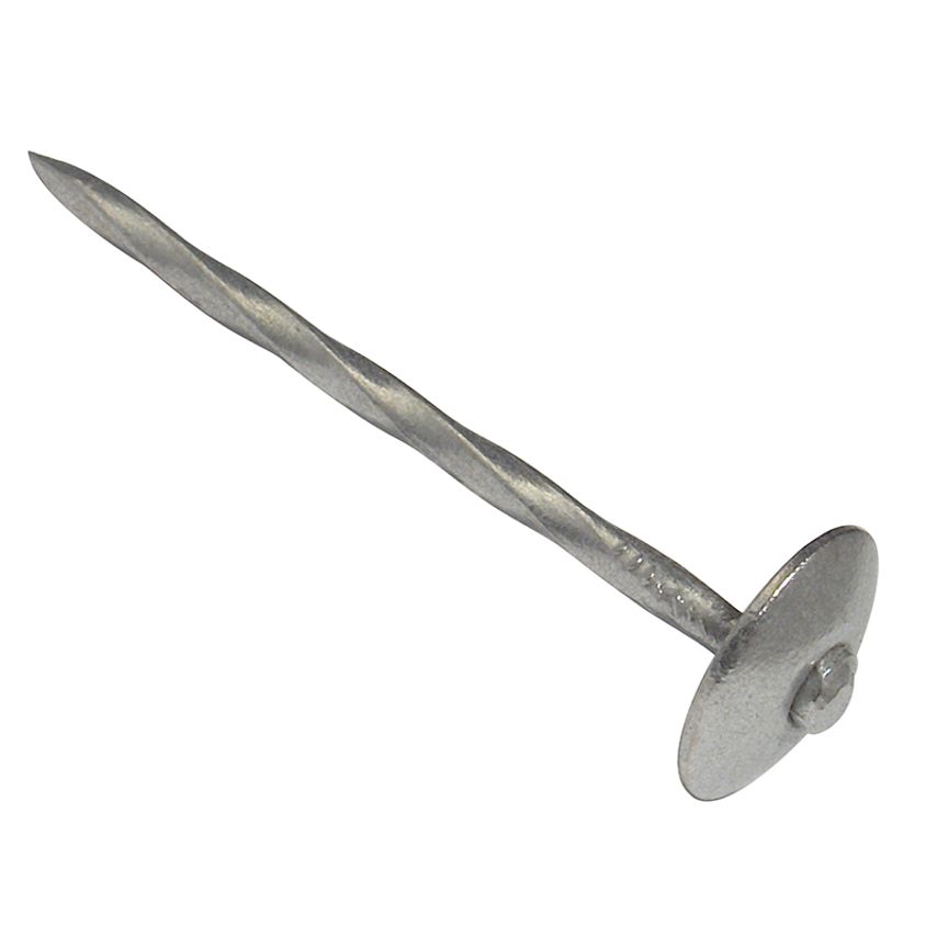 Spring Head Nail Galvanised 65mm (500g Bag) FORSH65B500