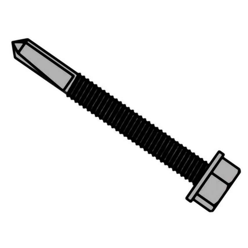 Forgefix TechFast Roofing Sheet to Steel Hex Screw No.5 Tip 5.5 x 70mm Box 100 F