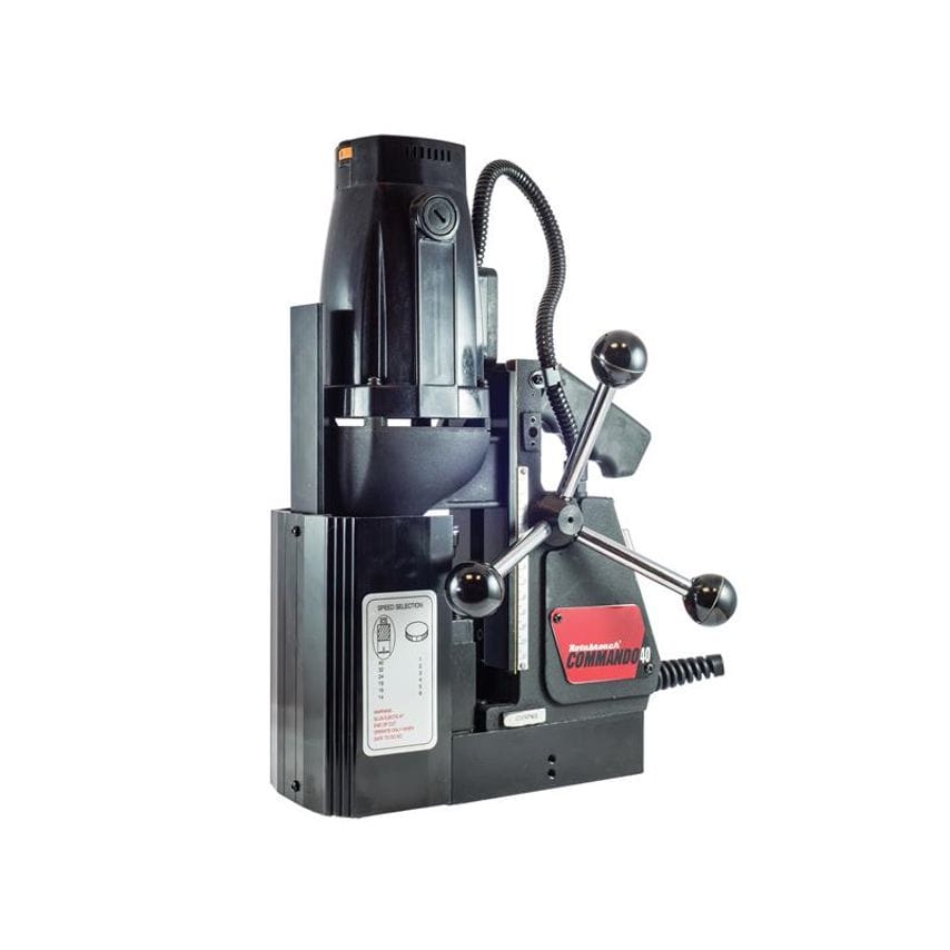 Halls Rotabroach Commando 40 Magnetic Drill 40 x 50mm 6-Speed 110V HLLCOM401