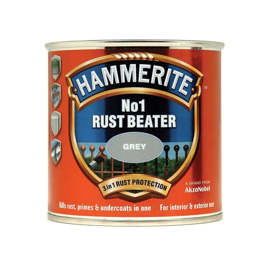 No.1 Rust Beater Paint Grey 250ml HMMNO1GY250