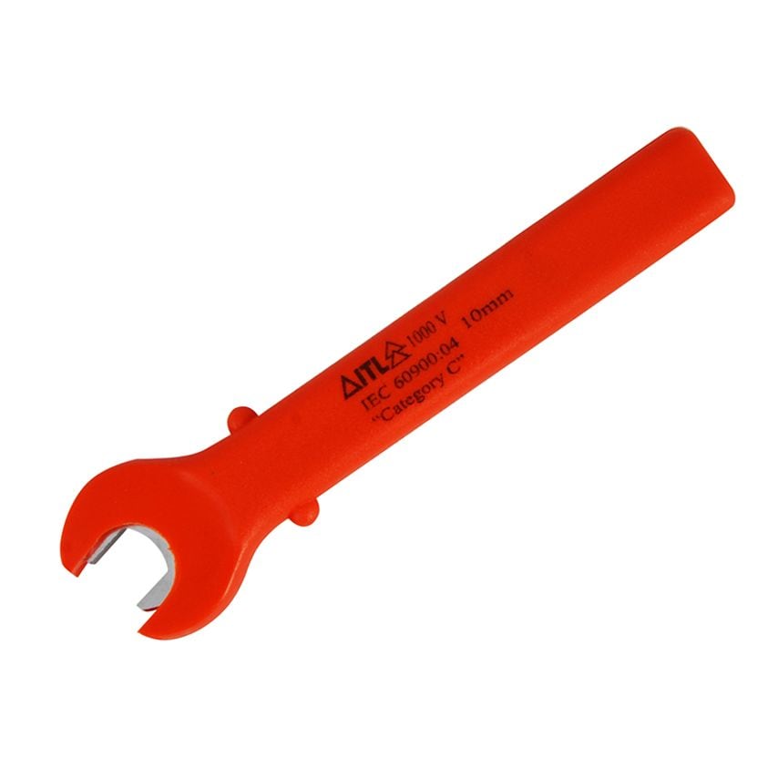 ITL ITL00280 Totally Insulated Open End Spanner 10mm