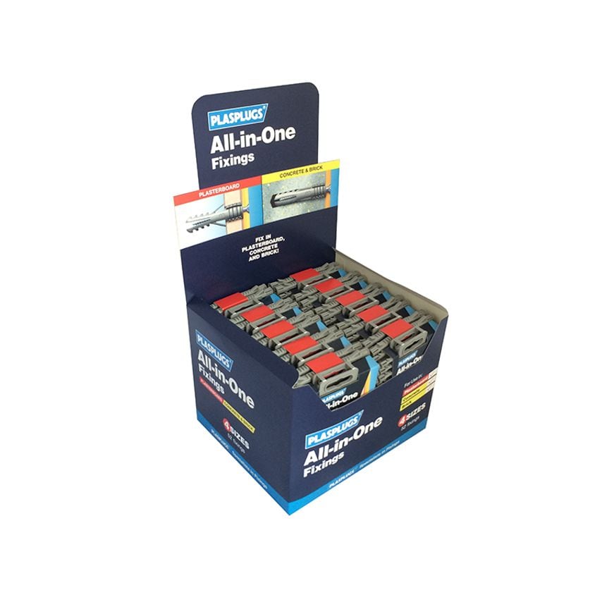 Plasplugs MFA520 All-In-One Bargain Bin 20 Assorted Packs of 52 PLAMFA520