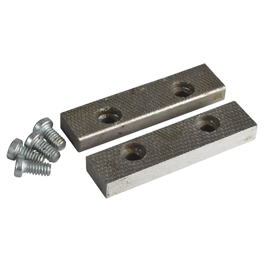 Irwin Record RECPTD3 PT.D Replacement Pair Jaws & Screws 100mm (4in) for 3 Vice