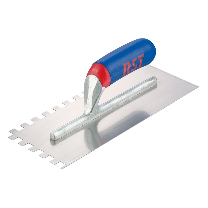RST RTR8002 Notched Trowel With Soft Touch Handle
