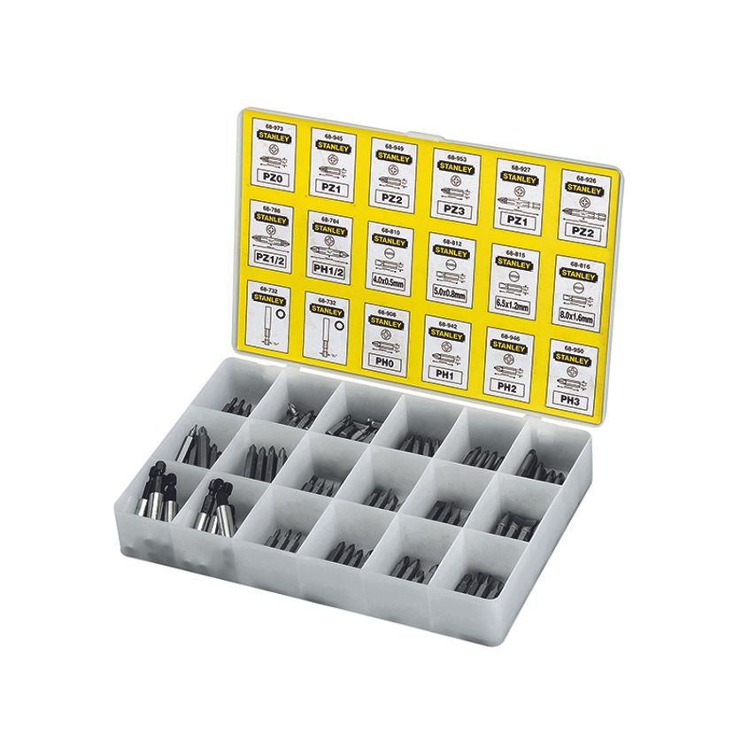 Stanley Coffret de 200 embouts de vissage - Stanley