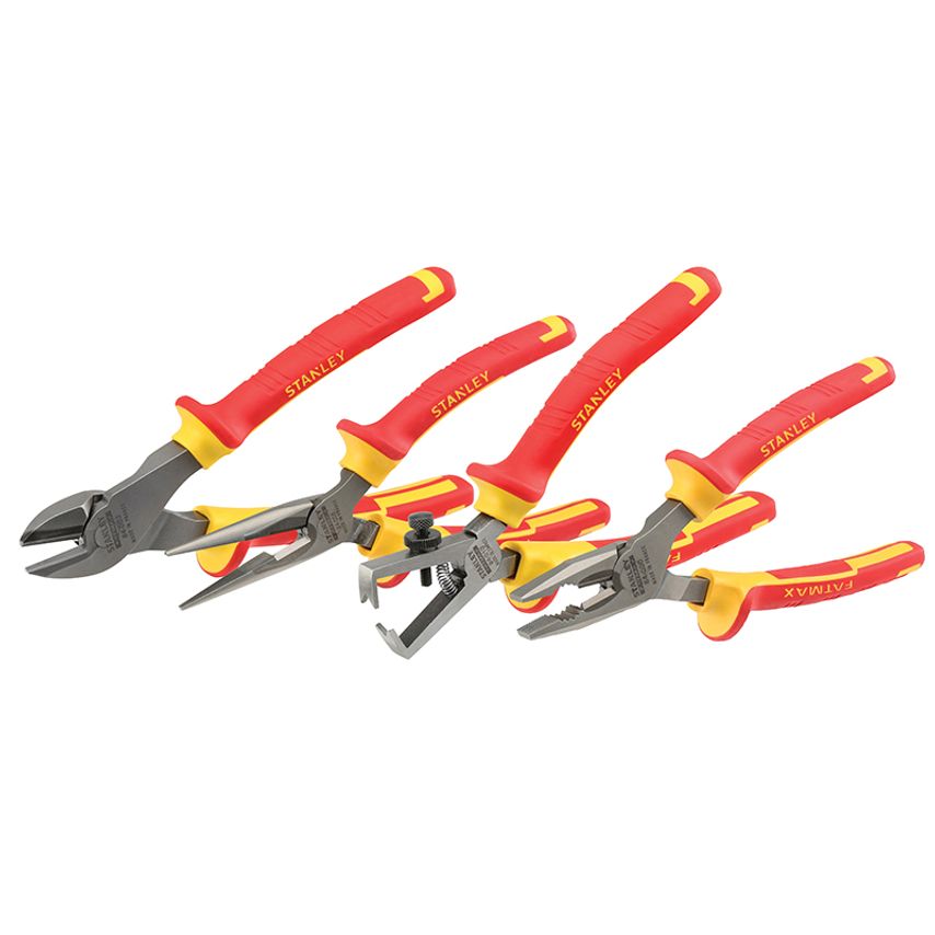 Stanley FatMax VDE Pliers Set, 4 Piece STA484489