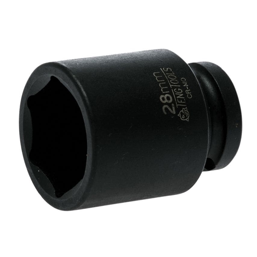 Teng Impact Socket Hexagon 6-Point 1/2in Drive 28mm TEN920528N