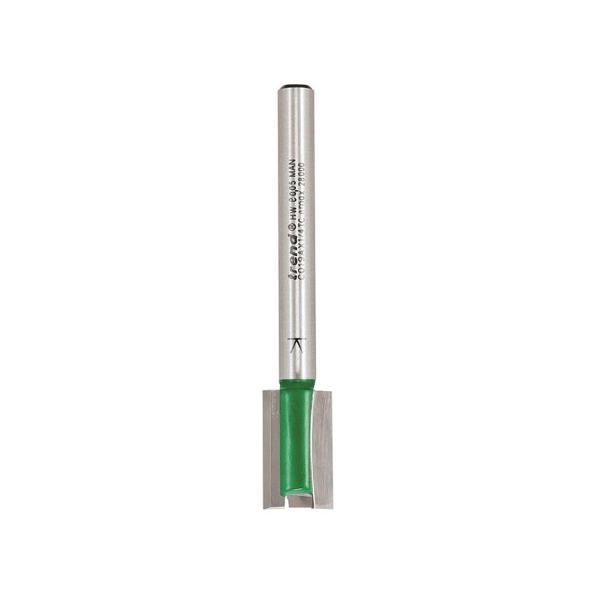 Trend C019A x 1/4 TCT Two Flute Cutter 12.0 x 19.0mm TREC019A14TC