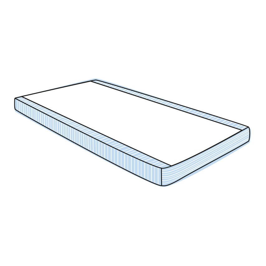 Hospital Direct Fitted Base Sheet - Super King Size Mattress - 180cm x 200cm STM