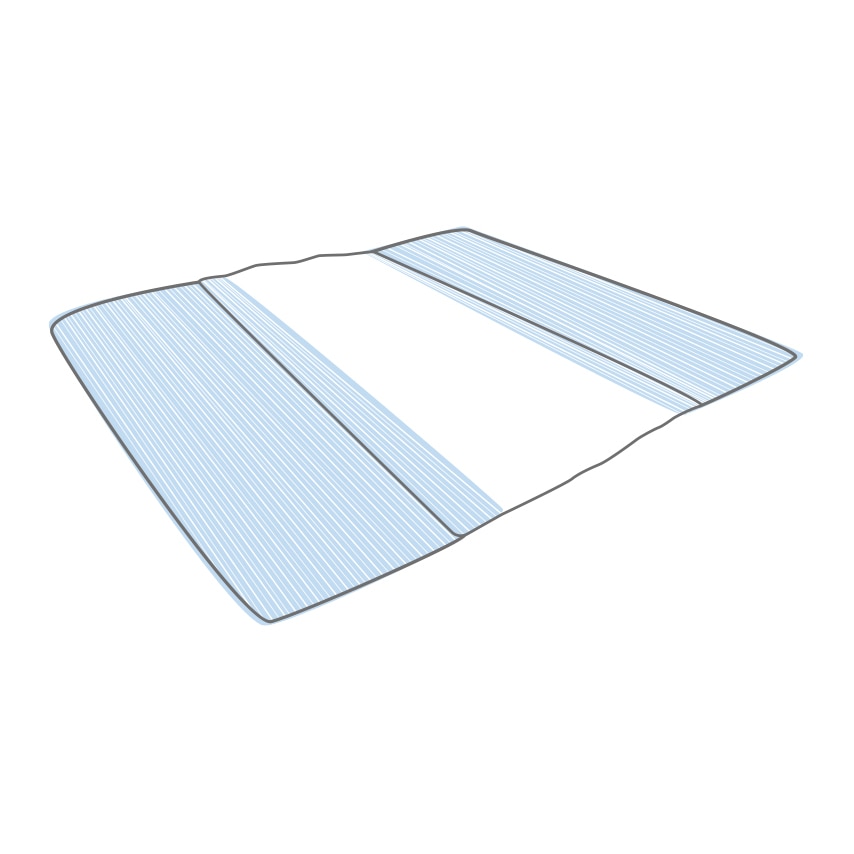Hospital Direct Tuck in - Elasticated Straps - Midi Length - King Bed - 250cm x