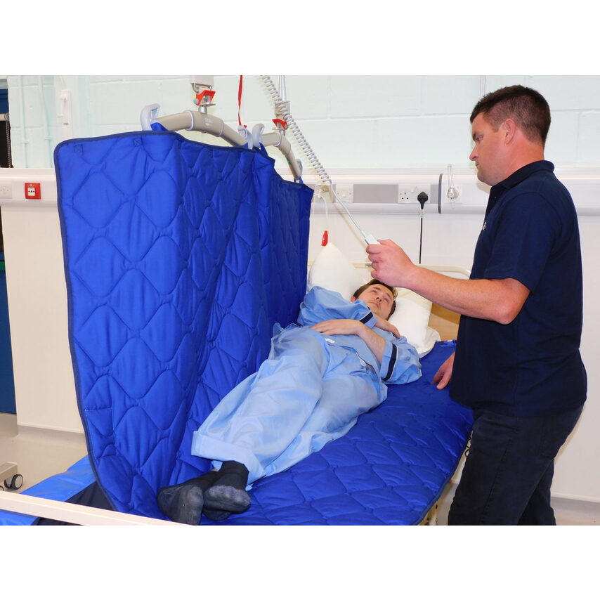 Hospital Direct Flexicare 4 Way PU Coated Top Sheet Wipeclean with Handles, 140c