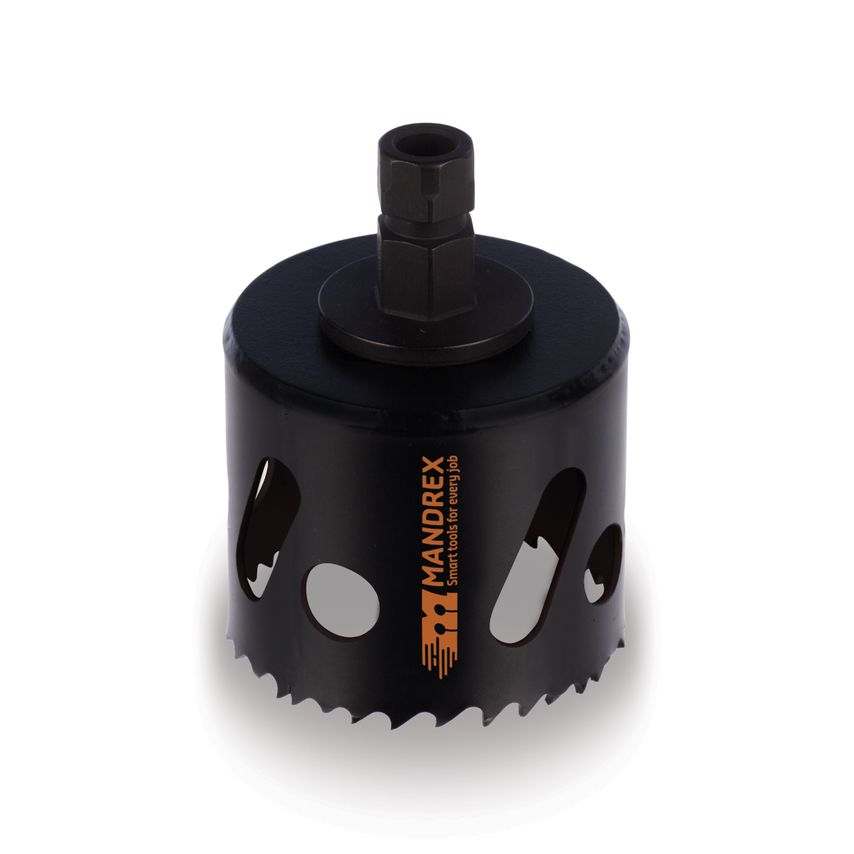 Mandrex Easyxcut HSS Bi-Metal 68mm Hole Saw M3 Including Adapter