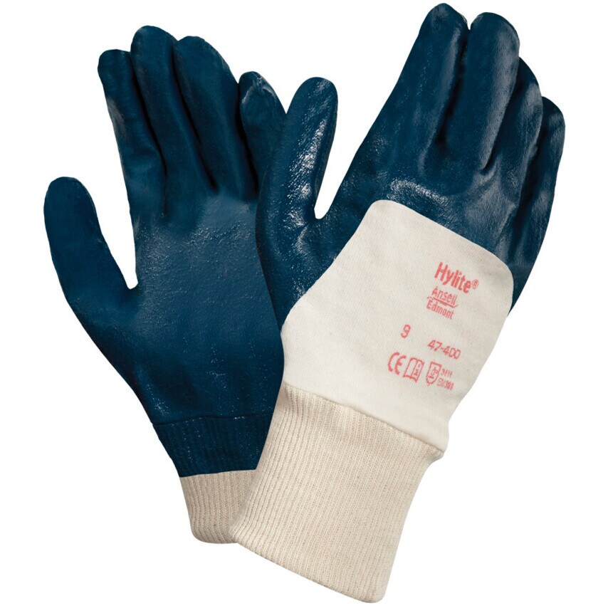 Ansell 47-400 HyLite Nitrile Gloves Size 7- you get 144