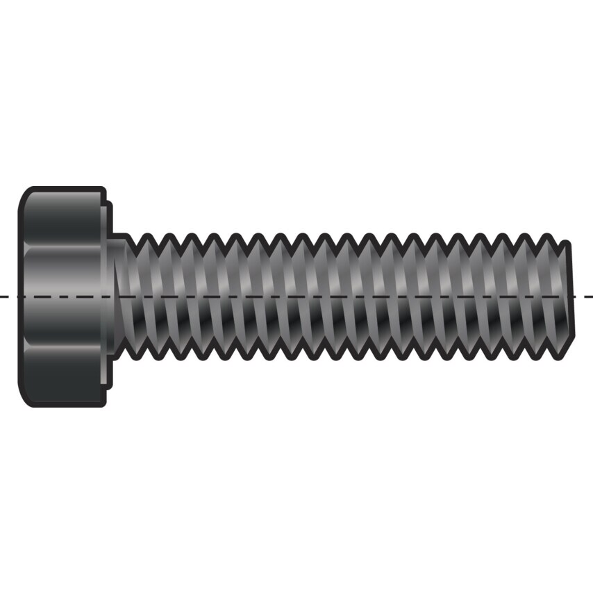 Qualfast M18X60 Hex Head Set Screw (GR-8.8)- you get 25