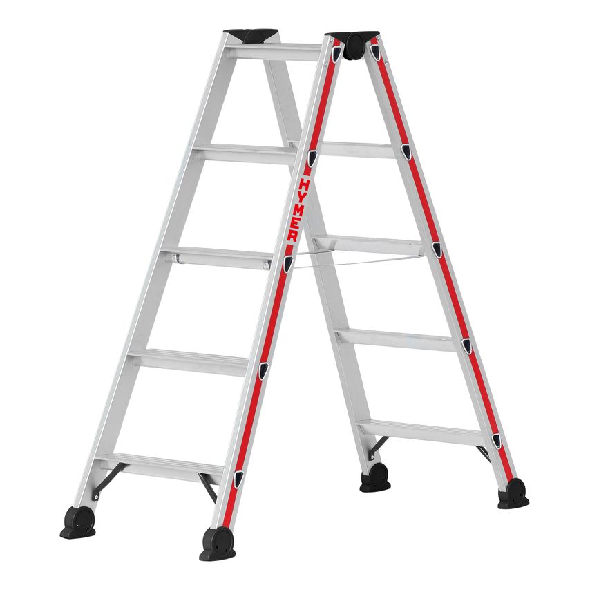 Hymer 4024 Double Sided Stepladder 2 x 5 Tread
