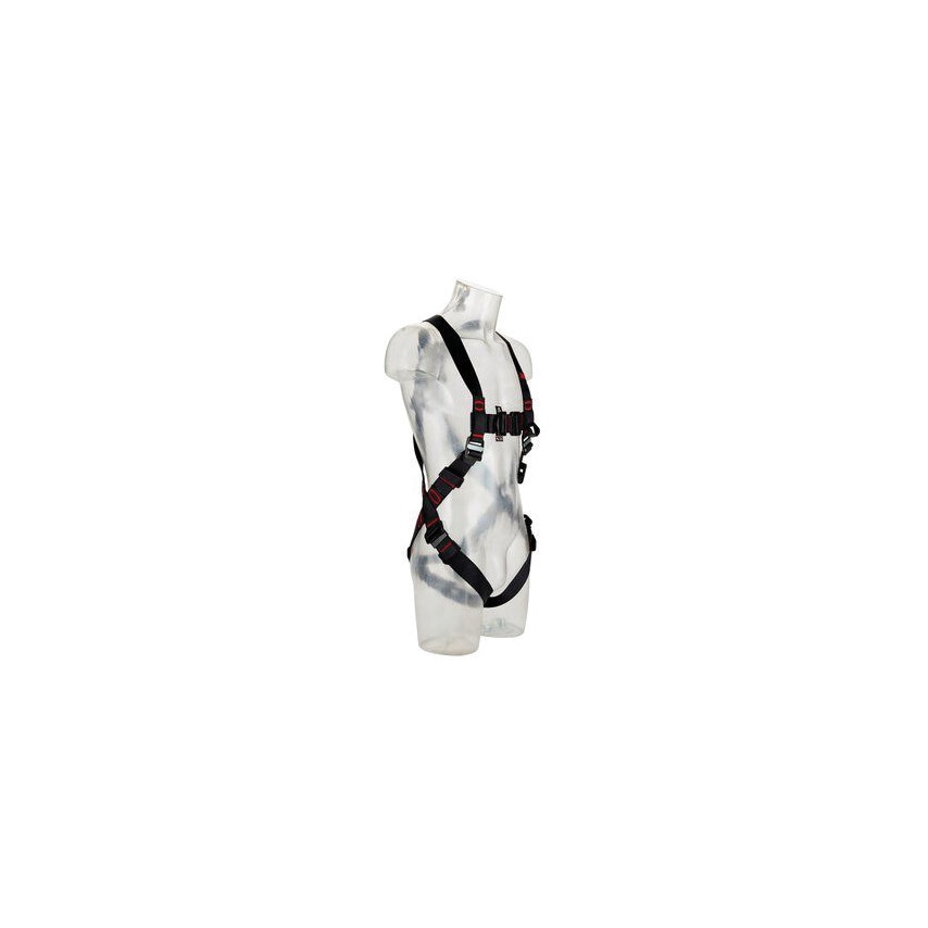 3M 1161610 Protecta Standard Vest Style Black Fall Arrest 2-Point Harness (M/L) - Picture 2 of 4