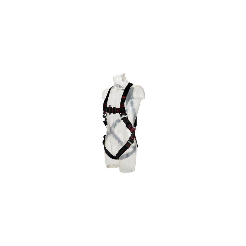 3M 1161610 Protecta Standard Vest Style Black Fall Arrest 2-Point Harness (M/L) - Picture 3 of 4