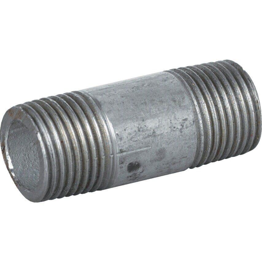 Vale BN12G-60 3/4 BSPT Barrel Nipple BS1387 Galvanised