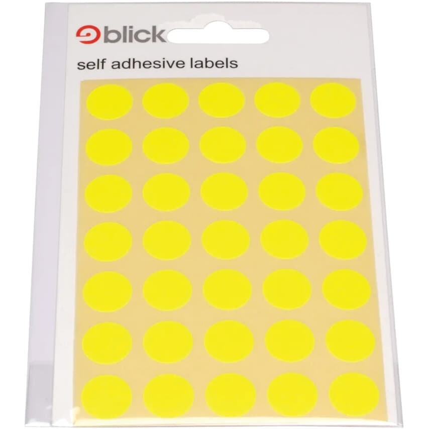 Self-Adhesive Round Labels Diameter